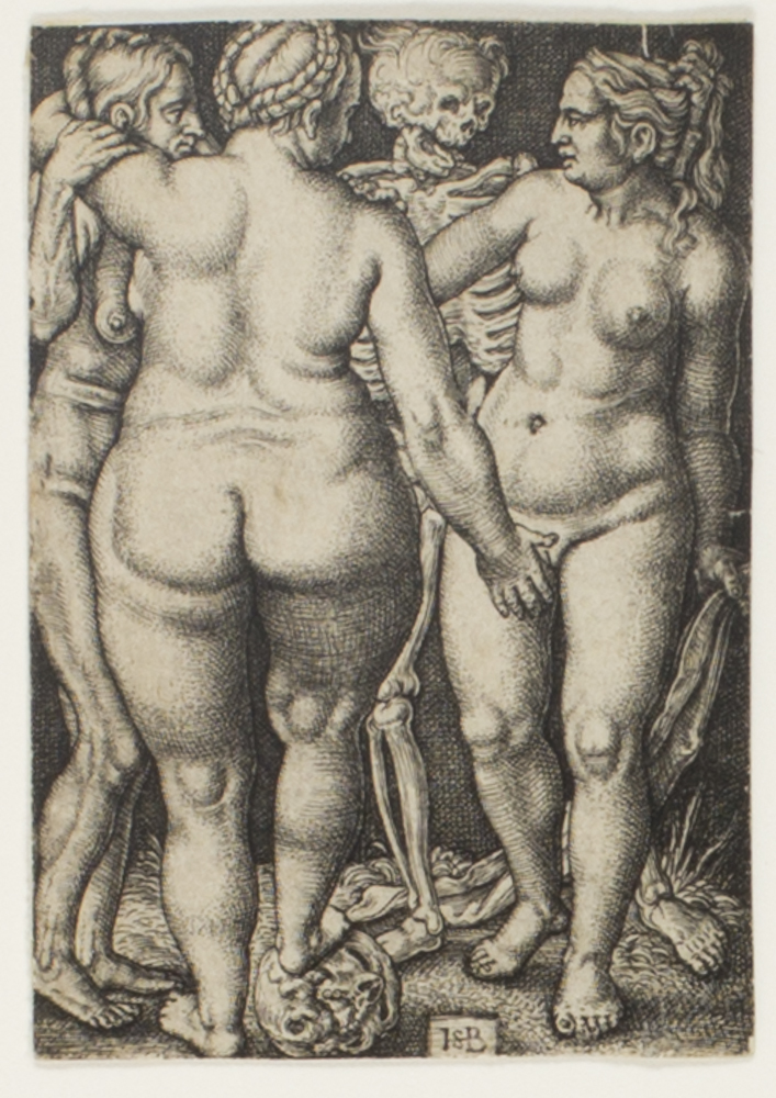 Death and the Three Nude Women